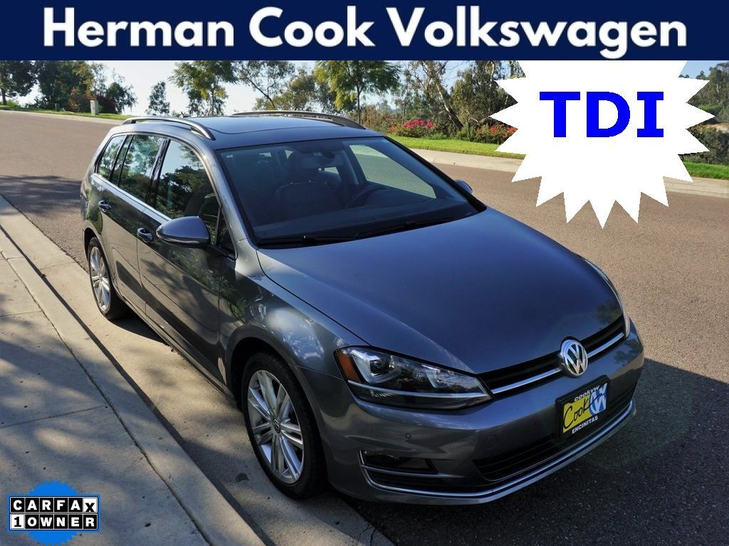 2015 Volkswagen Golf SportWagen TDI SE 2015 Volkswagen Golf SportWagen TDI SE