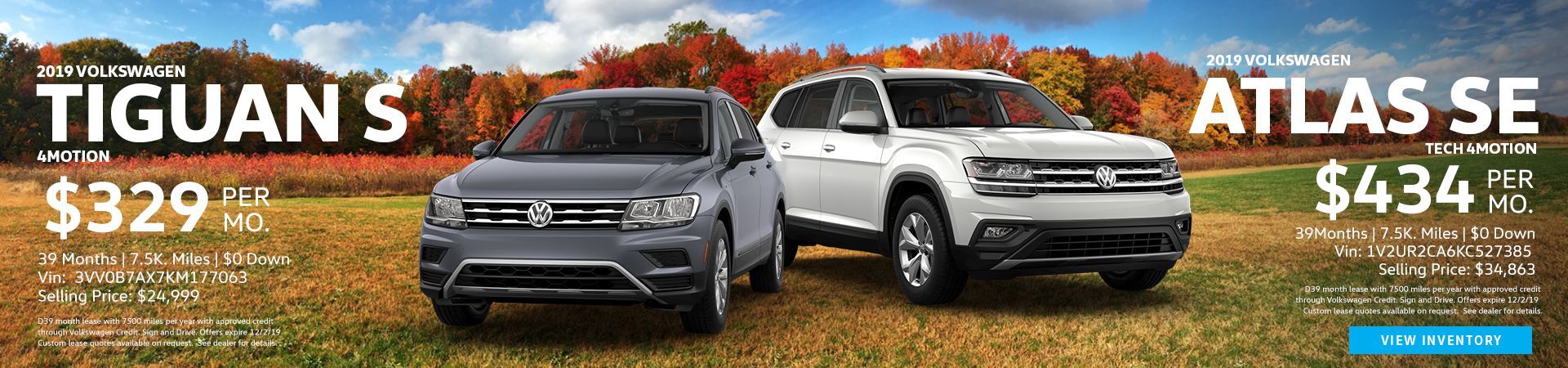 Tiguan & Atlas Special 2019 Tiguan & Atlas Special 2019