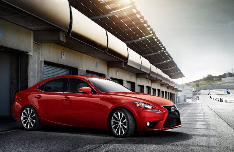 2017 Lexus IS350 F Sport Red Exterior