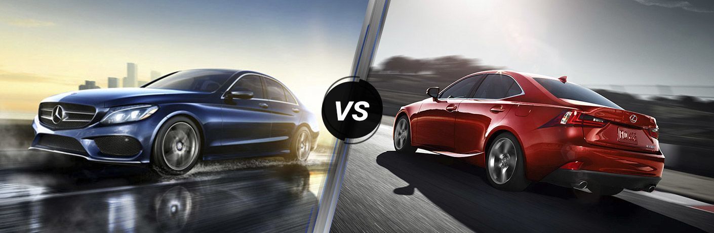 2016 Mercedes-Benz C-Class vs 2016 Lexus ES