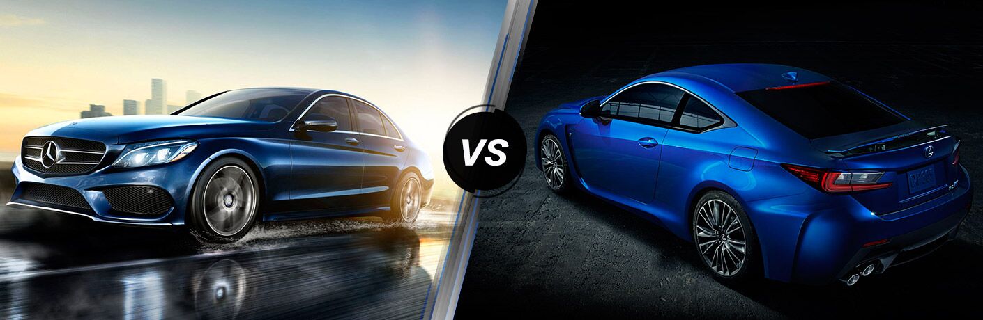 2017 Mercedes-Benz C-Class vs 2017 Lexus RC