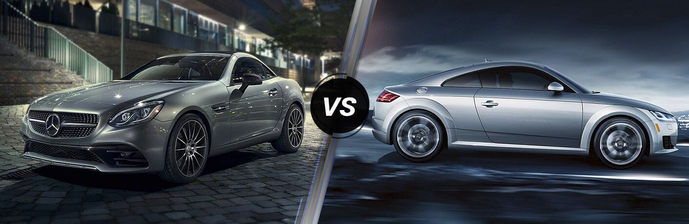 2017 Mercedes-Benz SLC vs 2017 Audi TT