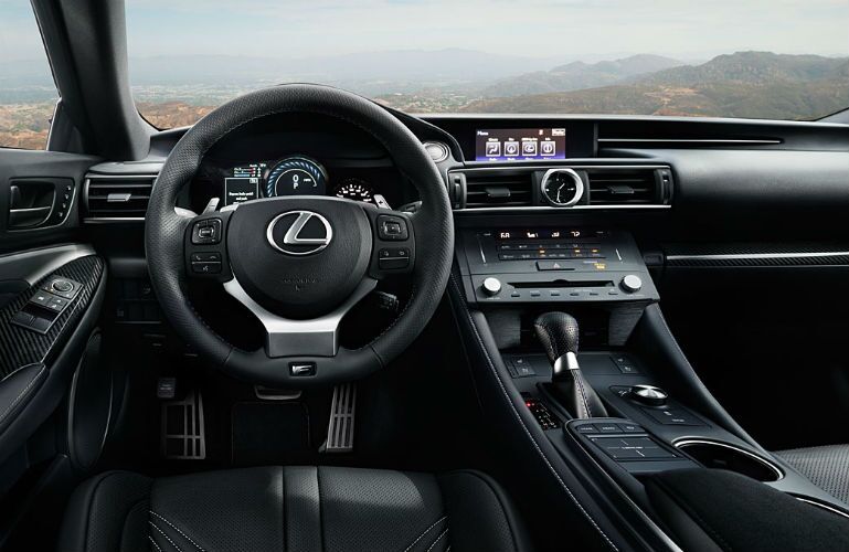 Lexus RC F Center Console