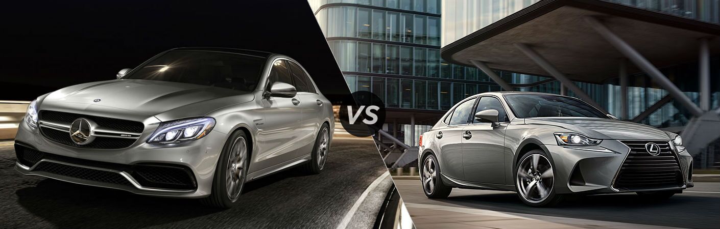 2017 Mercedes-Benz C-Class VS Lexus IS