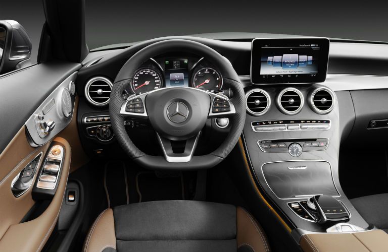 2017 Mercedes-Benz C300 Infotainment Display