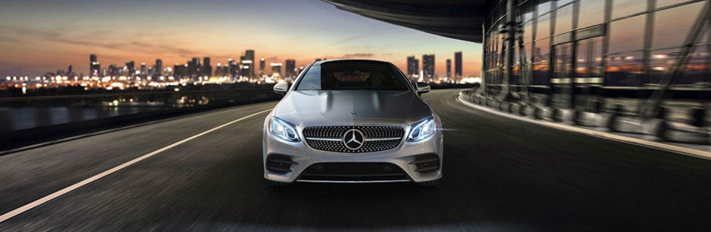 2018 E-Class Coupe in Beige