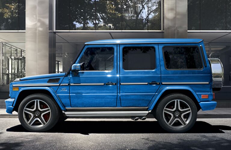 2018 Mercedes-Benz G-Class in blue