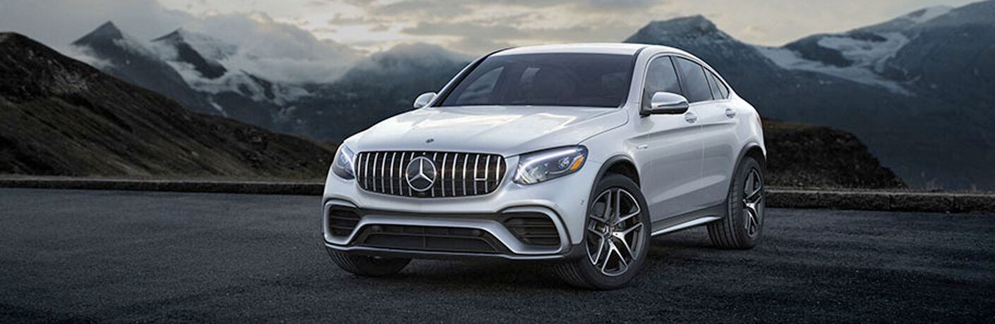 2019 MB AMG GLC 63 exterior front fascia and drivers side