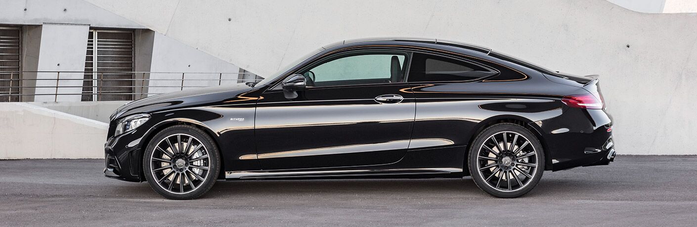 2019 MB C-Class Coupe exterior drivers side profile