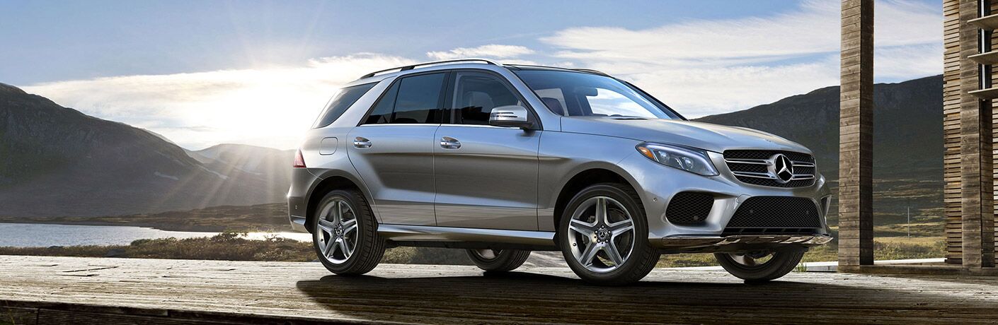 2019 MB GLE exterior front fascia and passenger side