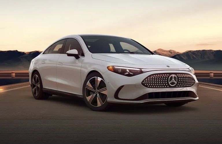2026 CLA 250 with EQ Technology front and side view