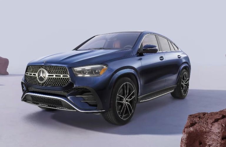 2026 Mercedes-Benz GLE Coupe in a white room