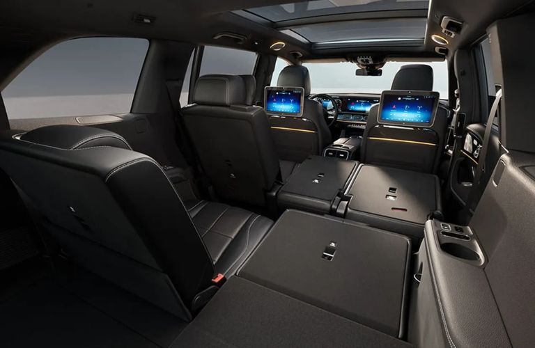 2026 Mercedes-Benz GLS seats folded down