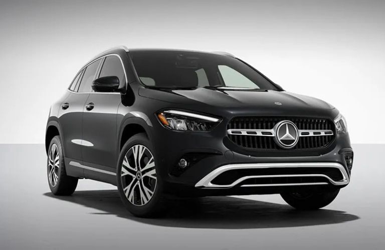 2026 Mercedes-Benz GLA front and side view