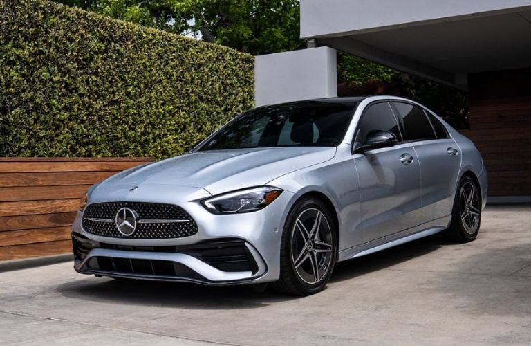 2026 Mercedes-Benz C-Class front and side angle
