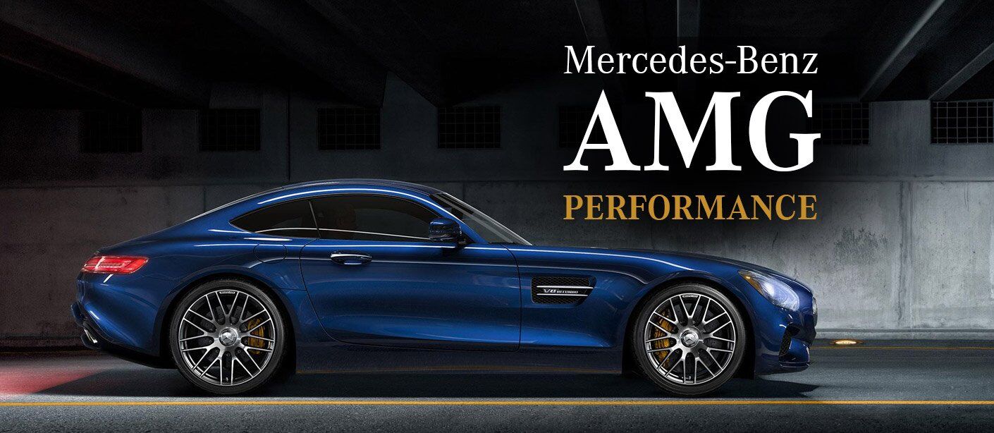 Mercedes-Benz AMG performance car exterior side