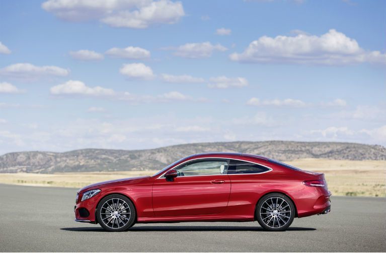 2017 C-Class Coupe Red Sport Package