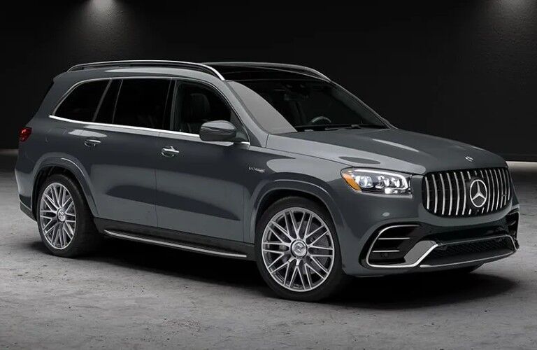 AMG ® GLS model front and side angle