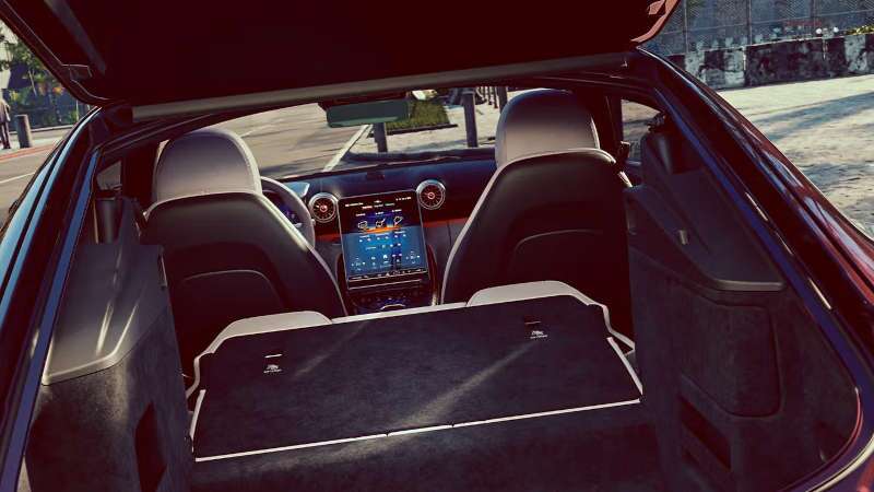 A cabin of the 2026 Mercedes-AMG® GT 55 Coupe