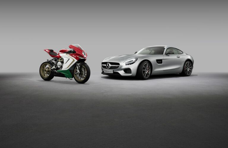 Silver 2016 Mercedes-AMG GT Exterior