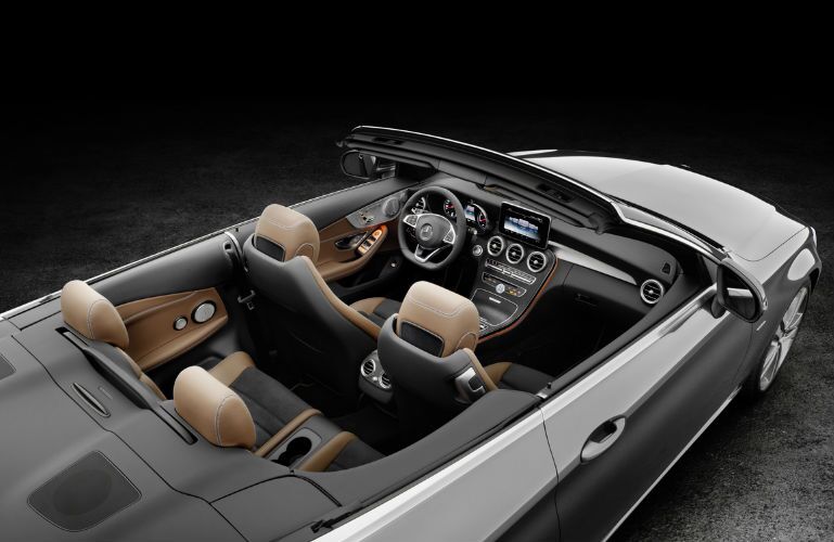 2017 Mercedes-Benz C300 Back Seat