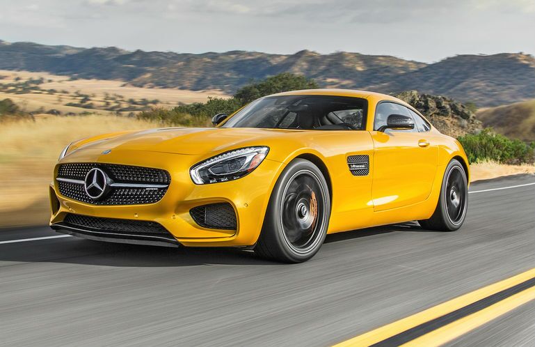 2017 Mercedes-Benz AMG GT in Yellow
