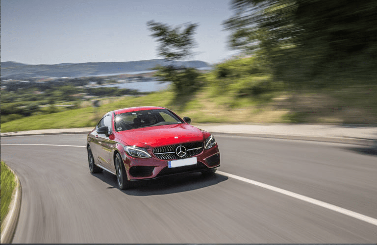2017 Mercedes-Benz C-Class in Red