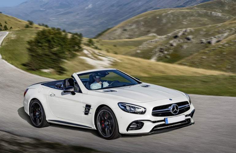 2017 Mercedes-Benz SL-Class in Wh\hite