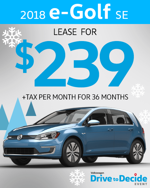 2018 e-Golf SE 2018 e-Golf SE