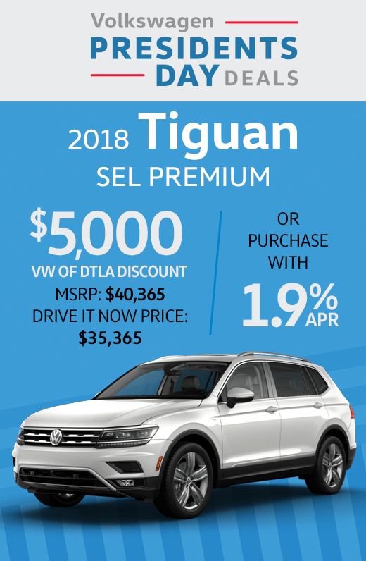 2018 Tiguan 2018 Tiguan