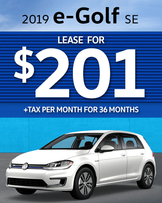 2019 e-Golf SE 2019 e-Golf SE
