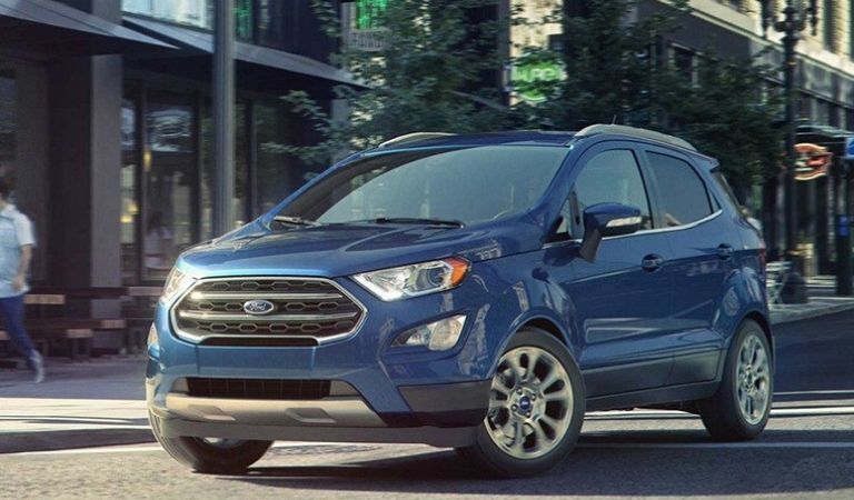2019 Ford EcoSport on city street