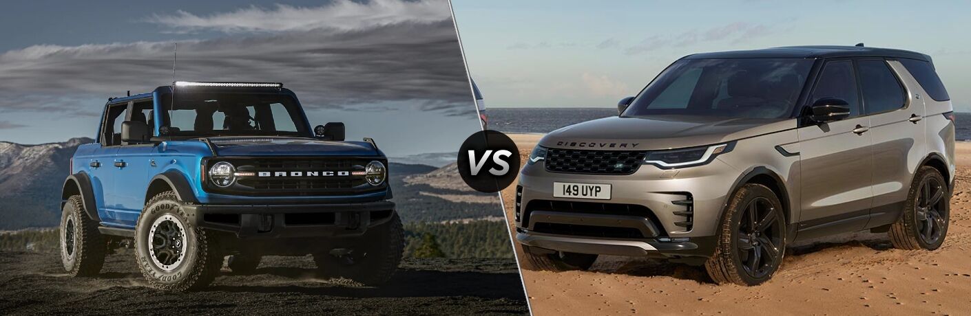 2021 Ford Bronco vs 2021 Land Rover Discovery