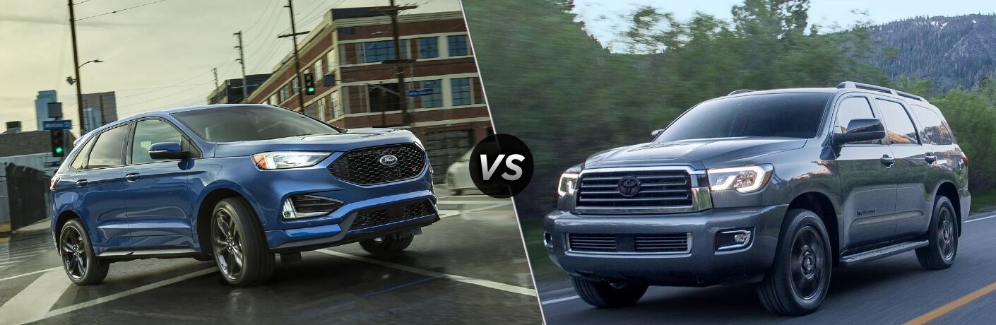 2021 Ford Edge vs 2021 Toyota Sequoia