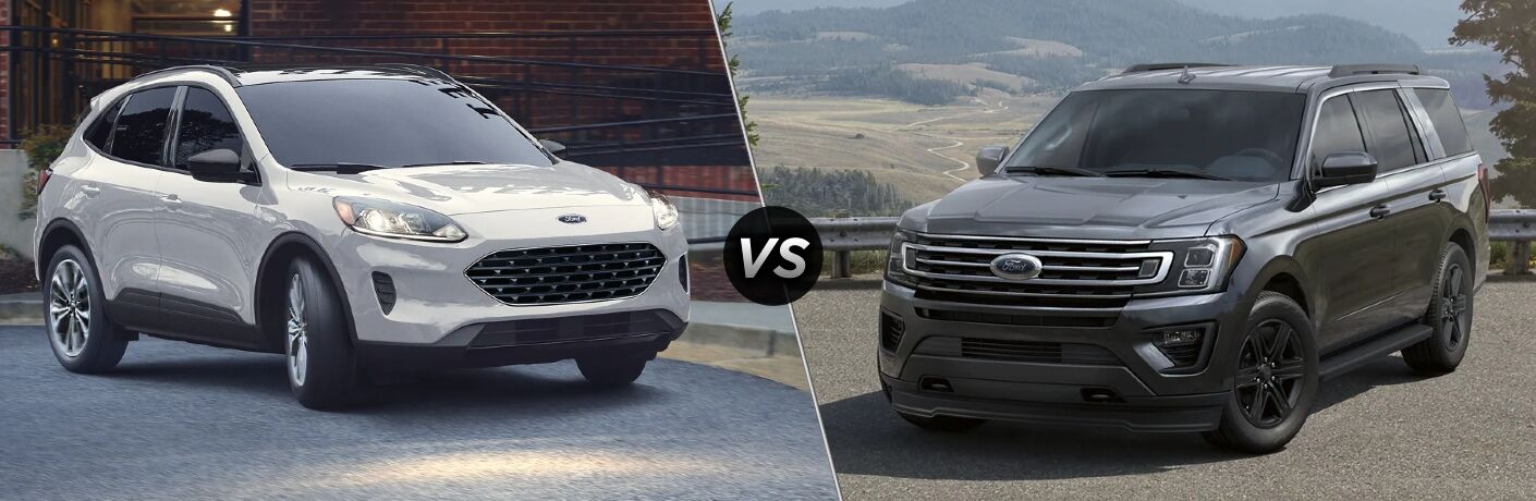 2021 Ford Escape vs 2021 Ford Expedition