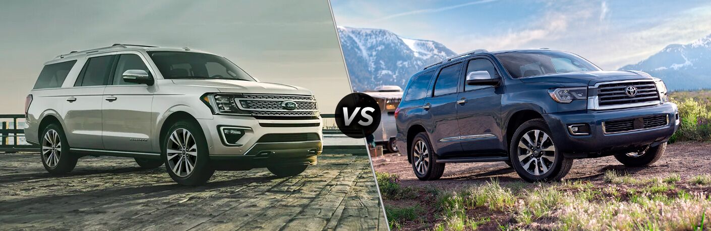 2021 Ford Expedition vs 2021 Toyota Sequoia