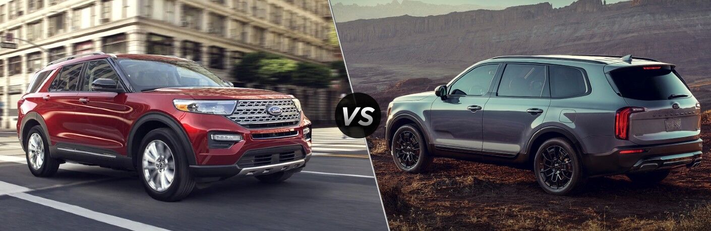 2021 Ford Explorer vs 2021 Kia Telluride