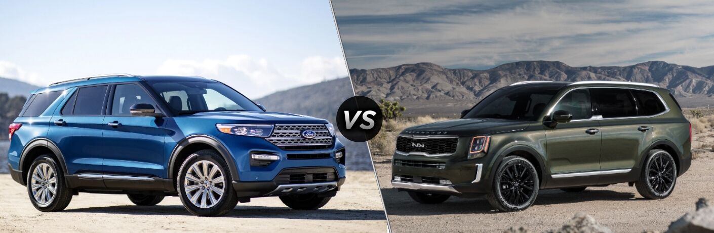 2021 Ford Explorer vs. 2022 Kia Telluride