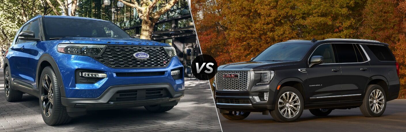 2021 Ford Explorer vs 2021 GMC Yukon