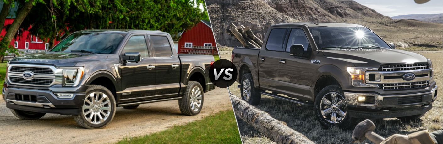 2021 Ford F-150 vs 2020 Ford F-150