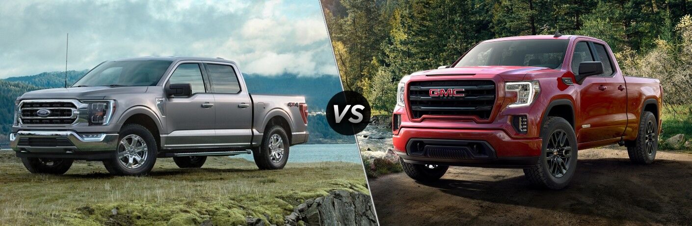 2021 Ford F-150 vs 2020 GMC Sierra