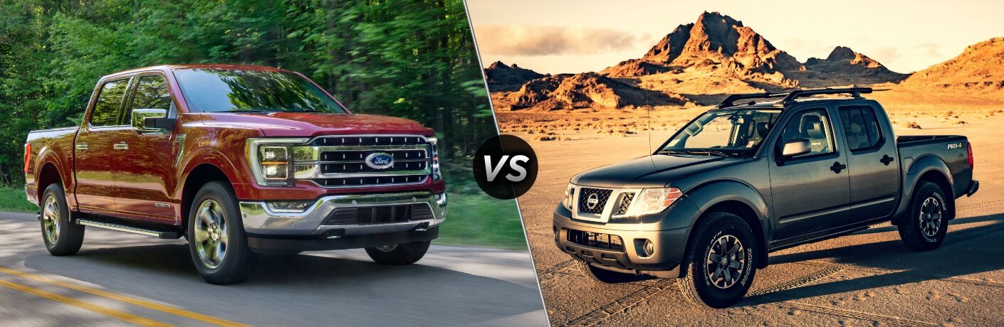 2021 Ford F-150 vs. 2021 Nissan Frontier