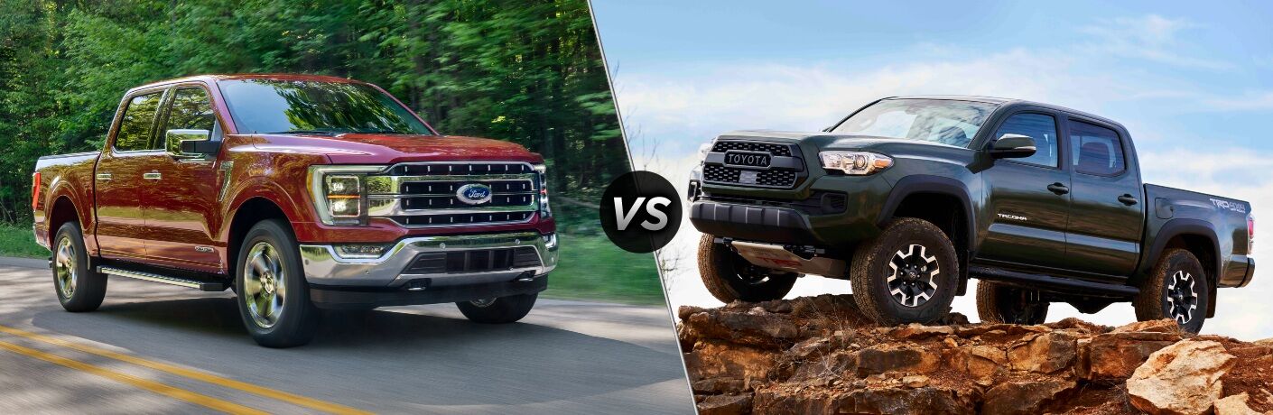 2021 Ford F-150 vs. 2021 Toyota Tacoma