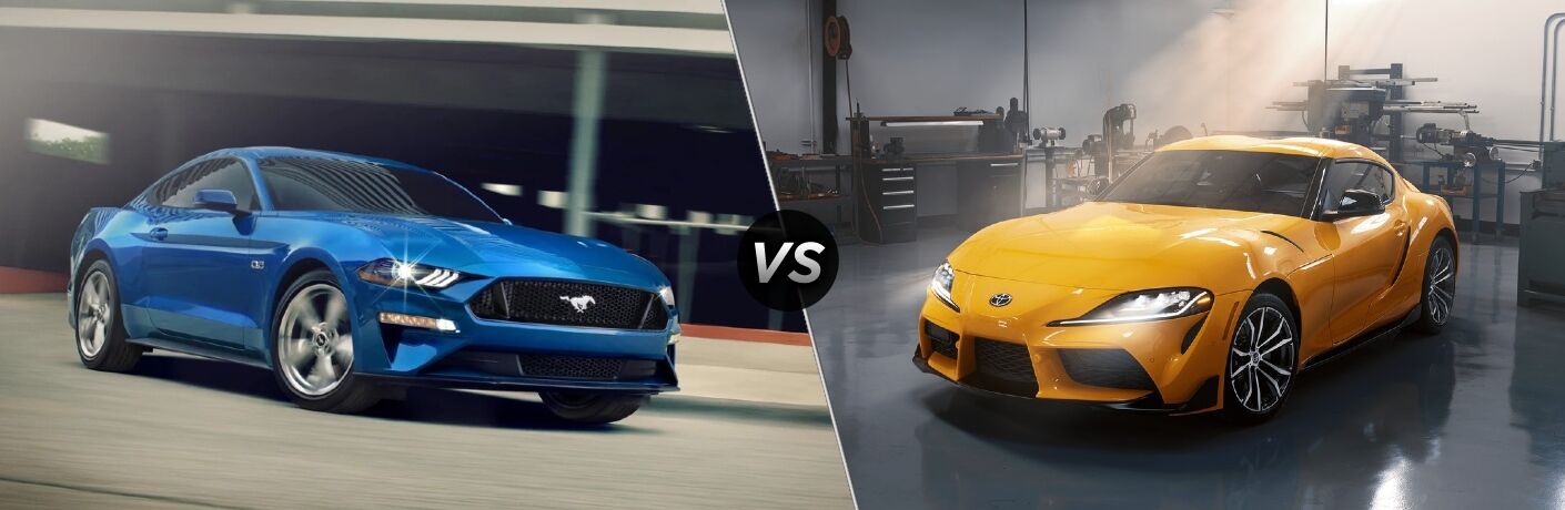 2021 Ford Mustang vs 2021 Toyota Supra
