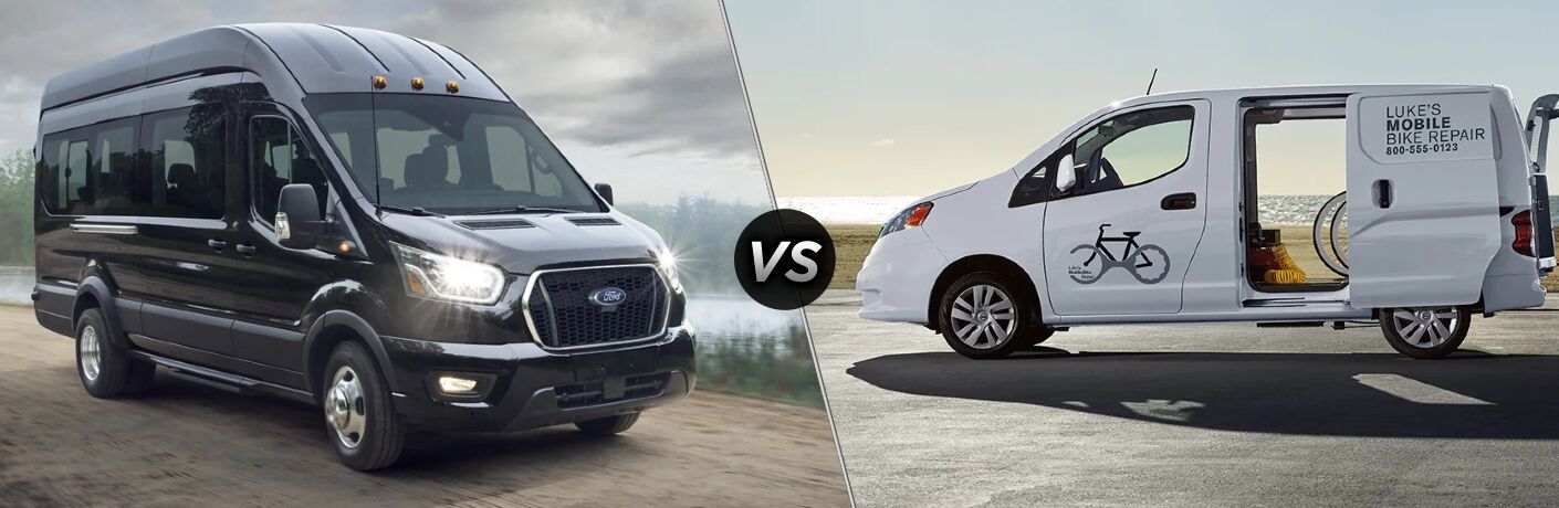 2021 Ford transit vs 2021 Nissan NV200