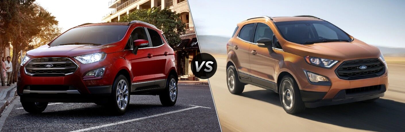2021 Ford EcoSport vs 2020 Ford EcoSport