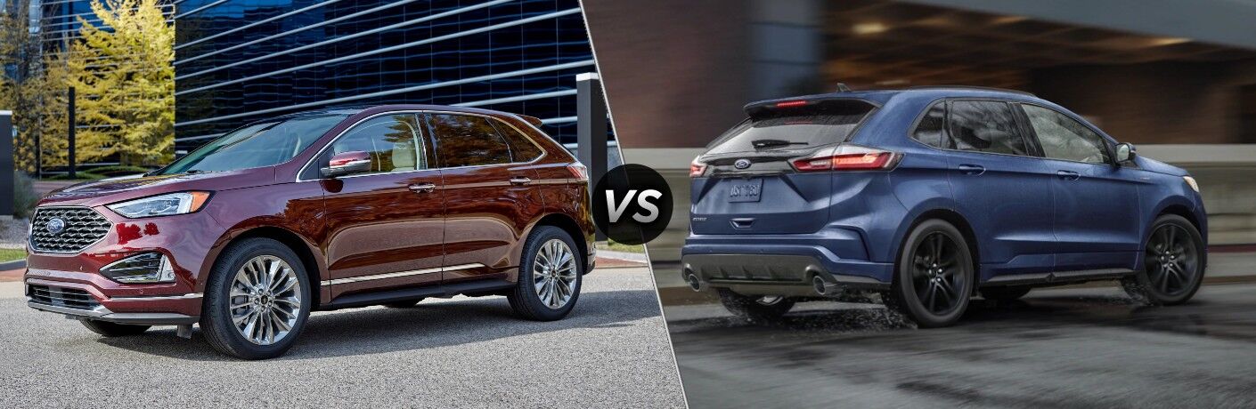 2021 Ford Edge vs 2020 Ford Edge
