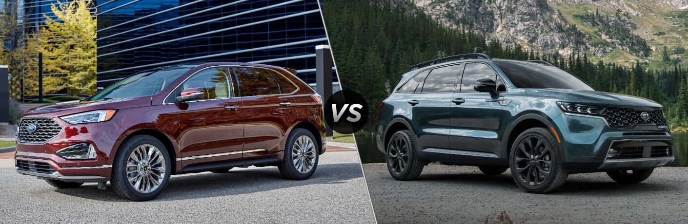 2021 Ford Edge vs 2021 Kia Sorento