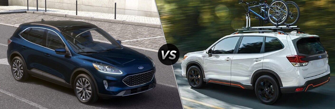 2021 Ford Escape vs 2021 Subaru Forester