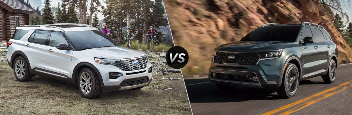 2021 Ford Explorer vs 2021 Kia Sorento